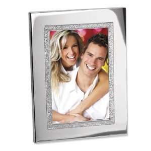    Silver plated Metal with Epoxy Finish 5x7 Photo Frame Jewelry