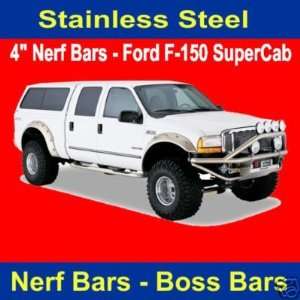  Putco 45128 Boss Bar Stainless Steel Side Steps   Ford F 
