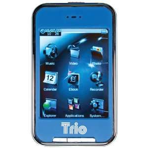  TRIO TRIO TOUCH 4 BLUE TOUCH 4, 4GB MP3 MUSIC & VIDEO 