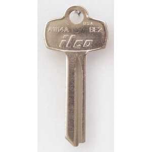  KABA ILCO A1114A BE2 Key Blank,Brass,Type BE2,7 Pin,PK 10 