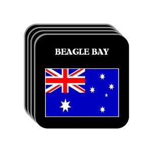  Australia   BEAGLE BAY Set of 4 Mini Mousepad Coasters 