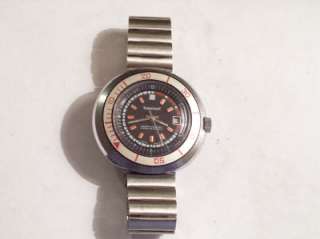 Nice J.C. Penny Wriswatch Towncraft Year 1960s Divers Watch Swiss 