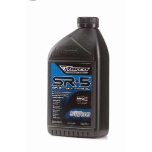 Torco A150530C SR 5 5w30 Synthetic Racing Oil Bottle   1 Liter, (Case 