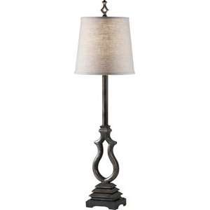  Murray Feiss 10111WBK, Westwood Tall Table Lamp, 1 Light 