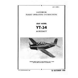  Beechcraft YT 34 Aircraft Flight Manual Beechcraft Books