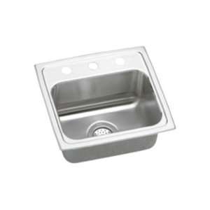   Top Mount Single Bowl Stainless Steel Sink LRQ17160: Home Improvement
