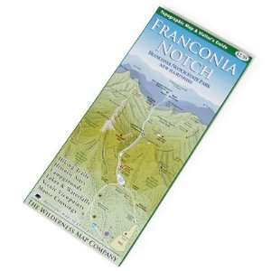  THE WILDERNESS MAP CO. Franconia Notch Map Sports 