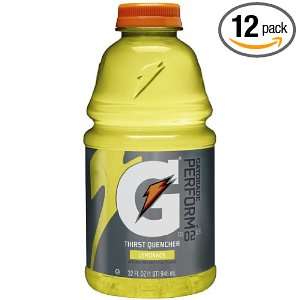 Gatorade Sports Drink, Lemonaid, 32 Ounce Bottles (Pack of 12)