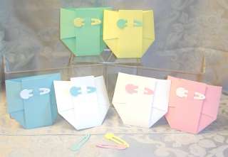 Diaper Favor Bag Box Baby Shower Mother Invitation Gift  