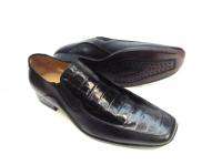 BACCO BUCCI MEN SHOES 45678 BLACK LEATHER LOAFER 8.5E RETAIL PRICE $ 