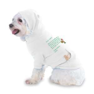   Dylan Rotten Hooded (Hoody) T Shirt with pocket for your Dog or Cat XS