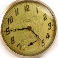 INGRAHAM TOP NOTCH Pocket Dollar Watch 1947  