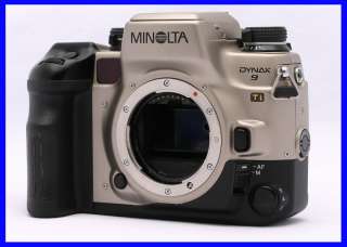 Minolta Maxxum a9 Ti top film camera Alpha  9Ti LMT EDT  