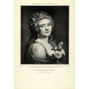  1905 Print French Actress Belier Portrait Bouilliar Art 
