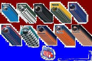 NFL PREMIUM DRINK COASTERS 10 PACK NEW ON SALE  