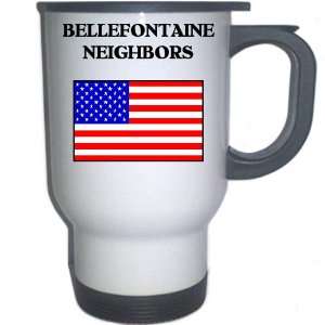 US Flag   Bellefontaine Neighbors, Missouri (MO) White Stainless Steel 