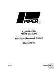 Piper Cheyenne IIIA Parts Catalog PA 42 720
