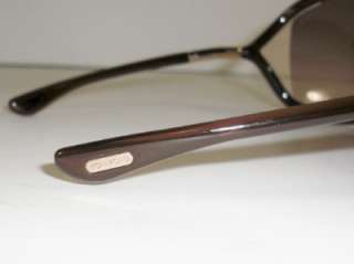 Tom Ford Sunglasses Whitney TF09 Brown Gradient 692 Large Frame 