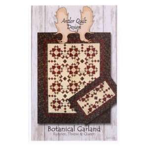   Botanical Garland Quilt Pattern By The Each Arts, Crafts & Sewing
