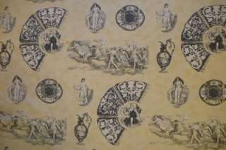 Babylon ACADEMY Toile Fabrics Designer Vintage Fabric R35  