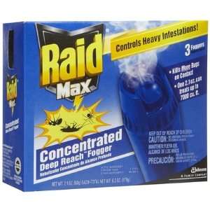 Raid Max Fogger 6.3 oz. (Quantity of 3)  Grocery & Gourmet 