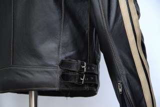 DRIFTER Leather Jacket for Harley, BMW rider [TKR]   M  