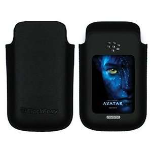  Avatar Jake Closeup on BlackBerry Leather Pocket Case  
