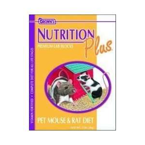   Browns Nutrition Plus Pet Mouse & Rat Food 2 lbs.: Kitchen & Dining
