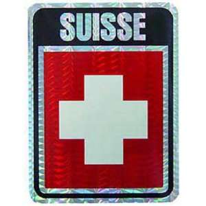 Suisse Flag Sticker Automotive