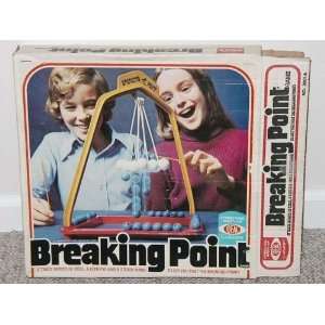  VINTAGE 1976 Ideal BREAKING POINT GAME  COMPLETE 