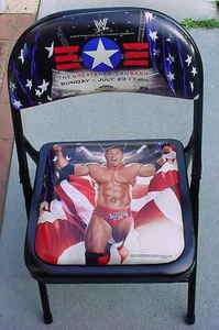 WWE GREAT AMERICAN BASH CHAIR LIMITED EDITION OF 300  
