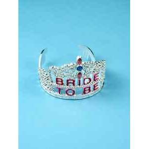  Bridal Shower Bride To Be Tiara Accessory: Toys & Games