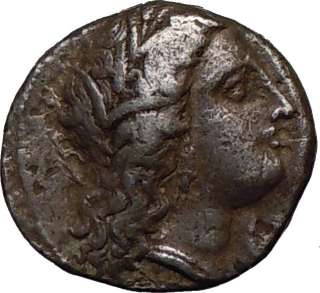 METAPONTUM Lucania 330BC Certified Silver Greek Coin  
