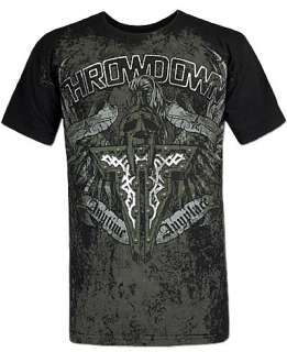 Throwdown by Affliction Centaur Black XL XLarge MMA NWT  