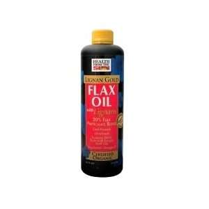  Health From The Sun Lignan Gold Flax Oil, 16 oz (Pack of 2 