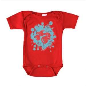 Big Boy Truck Bodysuit in Red