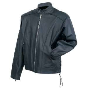  Genuine Cowhide Leather Cruiser Jacket (X Large) 