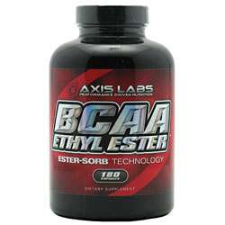 Axis Labs BCAA Ethyl Ester 180 Caps! Free Shipping!!  