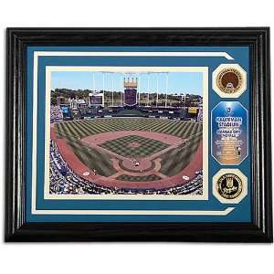 Royals Highland Mint Infield Dirt Kauffman Stadium  Sports 