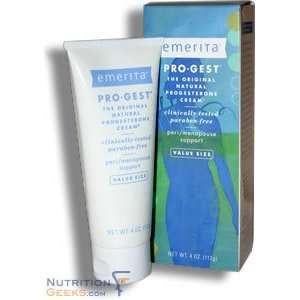  Emerita Pro Gest Cream (Paraben Free), 4 Ounce: Health 