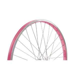  Nirve Rear Cruiser Bike Wheel (Salmon Pink, 26 x 1.75, 3 