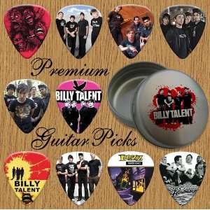  Billy Talent Premium Guitar Picks X 10 In Tin (0): Musical 