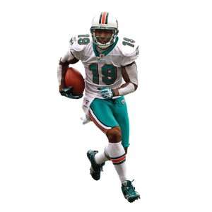   Miami Dolphins NFL Fathead REAL.BIG Wall Graphics: Sports & Outdoors