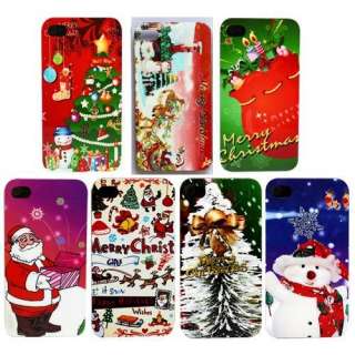 7PCS Hard Back Skin Case Cover For Apple iPhone 4G M15  