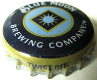 BLUE MOON Beer Crown, Bottle Cap, BMBC, Toronto, CANADA  