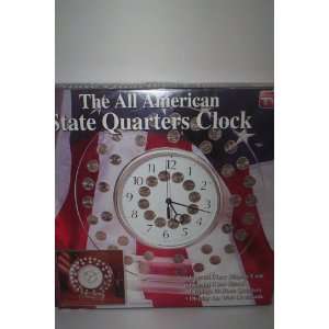  The All American State Quarters Clock: Home & Kitchen
