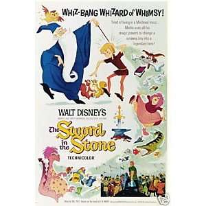  The Sword In The Stone Movie Poster Postcard Everything 