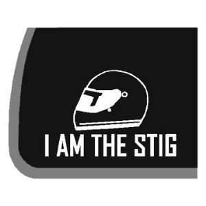  I AM THE STIG Car Decal / Sticker Automotive