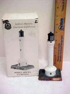 LEFTON LIGHT HOUSE  POINT ARENA 5 INCHES, NEW IN BOX GS25020  