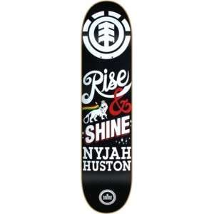  Element Nyjah Huston Featherlight Rise & Shine Skateboard 